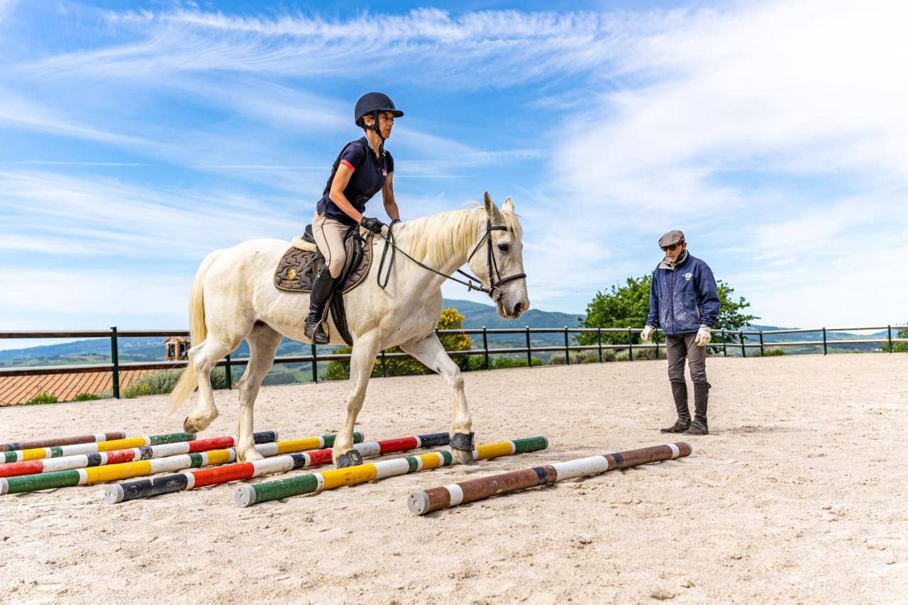 Podere Val D'Orcia - Tuscany Equestrian Sarteano Exterior foto